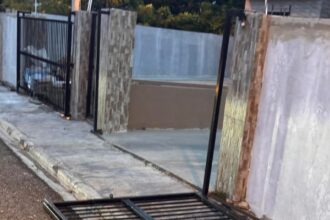 Niño de 7 años fallece al caerle portón de edificio en Los Alba, Guanábano