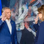 Vicepresidenta juramenta a Leonardo Aguilera como presidente ejecutivo de Banreservas