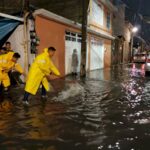 Fuertes lluvias en el centro de México provocan muerte de dos personas y un desaparecido