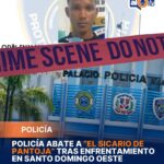 ## Policía abate a “El Sicario de Pantoja” tras enfrentamiento en Santo Domingo Oeste Un presunto delincuente identificado como Enmanuel Ozoria, alias “El Malo” y conocido como “El Sicario de Pantoja”, murió luego de enfrentar a tiros a una patrulla de la Policía Nacional en el distrito municipal de Pantoja, en Santo Domingo Oeste. El hecho ocurrió la mañana del 24 de marzo, cuando el individuo, buscado por homicidio mediante orden de arresto, fue localizado por agentes y reaccionó disparando con una pistola calibre 9mm, lo que provocó que los oficiales repelieran la agresión. Ozoria falleció mientras recibía atenciones médicas en el hospital Dr. Vinicio Calventi a causa de múltiples heridas de bala. Según el informe preliminar, el hoy occiso era acusado de haber causado la muerte de Alexander Vásquez Montero en diciembre de 2025. Al momento del enfrentamiento, se desplazaba en una motocicleta sin placa que había sido reportada como robada el día anterior. En el operativo también fue detenido su acompañante, un joven de 19 años, quien será puesto a disposición de las autoridades para los fines legales correspondientes, mientras continúan las investigaciones del caso. Más información en alodigitalrd.com. #PoliciaRD #Pantoja #SeguridadCiudadana #DelincuenciaRD #SantoDomingoOeste #AloRD #AloDigitalRD #NoticiasRD