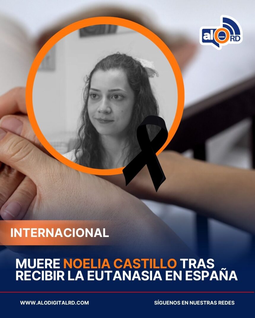 Noelia Castillo, la paciente más joven en recibir eutanasia en España, fallece tras años de sufrimiento Noelia Castillo Ramos, de 25 años, falleció tras recibir eutanasia en la residencia sociosanitaria de Sant Pere de Ribes, convirtiéndose en la paciente más joven de España en acceder a la muerte asistida y la sexta paciente psiquiátrica de Cataluña en hacerlo. Su eutanasia, programada originalmente para agosto de 2024, fue retrasada por una orden judicial a petición de su padre, quien intentó impedir el procedimiento durante dos años incluso ante el Tribunal Europeo de Derechos Humanos. La joven pudo despedirse de su madre y cumplir su deseo de morir en su “zona de confort”. Criada en una familia marcada por adicciones y problemas de salud mental de su padre, Noelia sufrió agresiones y un intento de suicidio que la dejó parapléjica en 2022, con secuelas irreversibles, dolor crónico y dependencia funcional. Tras evaluar su caso, expertos certificaron que cumplía los requisitos para la eutanasia, avalando su decisión de poner fin a un sufrimiento constante que había marcado su vida desde la infancia. Más información en alodigitalrd.com. #Eutanasia #NoeliaCastillo #España #DerechosHumanos #SaludMental #AloRD #AloDigitalRD #NoticiasRD