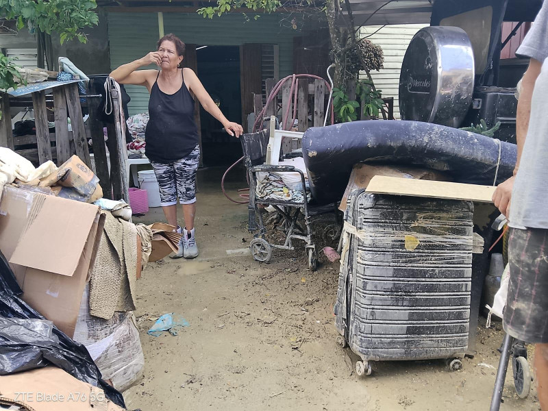 Villa Montellano queda devastada tras inundaciones que afectaron al 95% del municipio