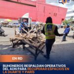 Buhoneros respaldan operativos del ADN para recuperar espacios en la Duarte y París
