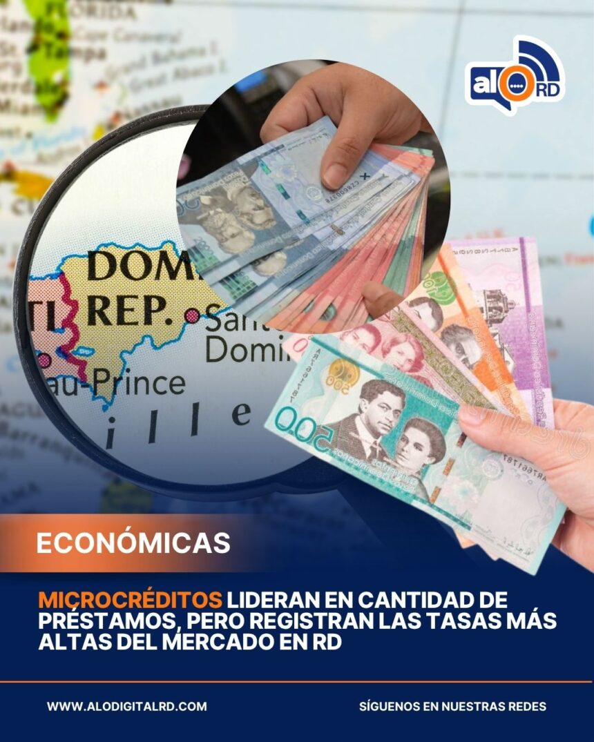 Microcréditos lideran en cantidad de préstamos, pero registran las tasas más altas del mercado en República Dominicana