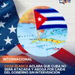 Casa Blanca aclara que Cuba no será atacada y aboga por caída del gobierno sin intervención La Casa Blanca desestimó el miércoles 8 de abril de 2026 que Cuba sea “la siguiente” en recibir un ataque militar de Estados Unidos, mientras la secretaria de prensa Karoline Leavitt señaló que el mensaje se refiere a que el gobierno de la isla “está destinado a caer” sin necesidad de intervención externa. Leavitt destacó la fragilidad económica y financiera de la nación caribeña, y afirmó que el pueblo cubano está cansado de su gobierno, en un contexto marcado por sanciones estadounidenses y un cerco energético que ha agravado la crisis social y económica. Por su parte, el presidente cubano Miguel Díaz-Canel reafirmó que Cuba es un país de paz y no representa amenaza para Estados Unidos, enfatizando su doctrina defensiva denominada “la guerra de todo el pueblo”. Díaz-Canel manifestó que la isla está dispuesta a mantener conversaciones con Washington siempre bajo respeto a la soberanía nacional, en medio de un contexto de tensiones y diálogos que no han sido divulgados en detalle por ambas partes. Más información en alodigitalrd.com #Cuba #EstadosUnidos #MiguelDiazCanel #AloRD #AloDigitalRD #NoticiasRD