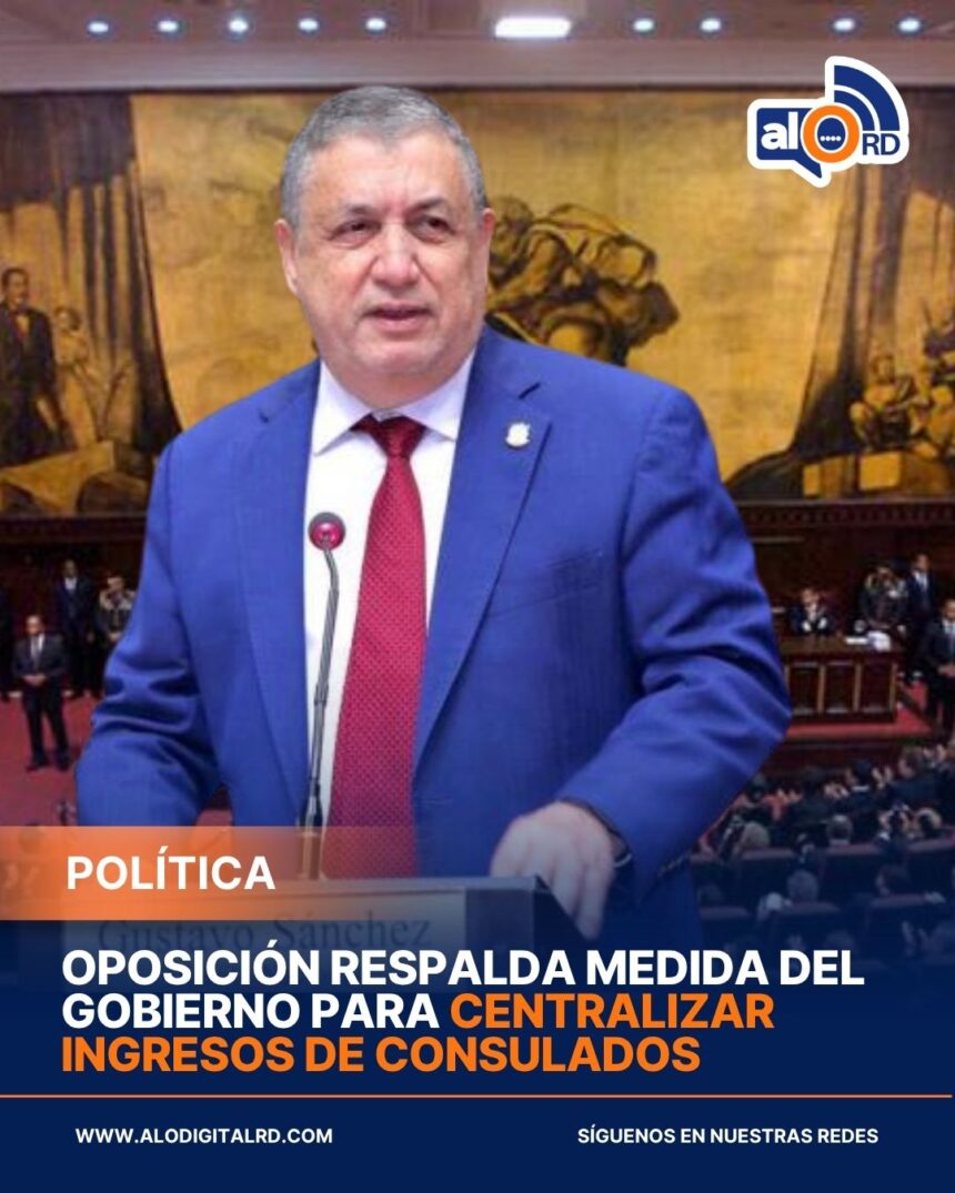 Oposición respalda medida del Gobierno para centralizar ingresos de consulados
