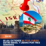 **EE.UU. extiende alto el fuego entre Israel y Líbano por tres semanas** El presidente de Estados Unidos, Donald Trump, anunció la extensión por tres semanas del alto el fuego entre Israel y Líbano, tras una reunión en la Casa Blanca con delegaciones de ambos países. El mandatario calificó el encuentro como “histórico” y expresó expectativas de avanzar hacia un acuerdo de paz, destacando la participación de altos funcionarios estadounidenses y representantes diplomáticos de ambas naciones. Durante las conversaciones, se señaló a Hezbolá como un factor clave del conflicto, mientras autoridades estadounidenses reiteraron su apoyo a Líbano en materia de seguridad. Representantes de Israel indicaron que existe una oportunidad real de debilitar la influencia del grupo, en un contexto donde también se mencionó el impacto de Irán en la región. La extensión de la tregua busca abrir espacio a negociaciones diplomáticas y reducir las tensiones en el corto plazo. Más información en alodigitalrd.com. #Internacionales #Geopolítica #MedioOriente #Israel #Líbano #AloRD #AloDigitalRD #NoticiasRD