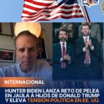 Hunter Biden lanza reto de pelea en jaula a hijos de Donald Trump y eleva tensión política en EE. UU.