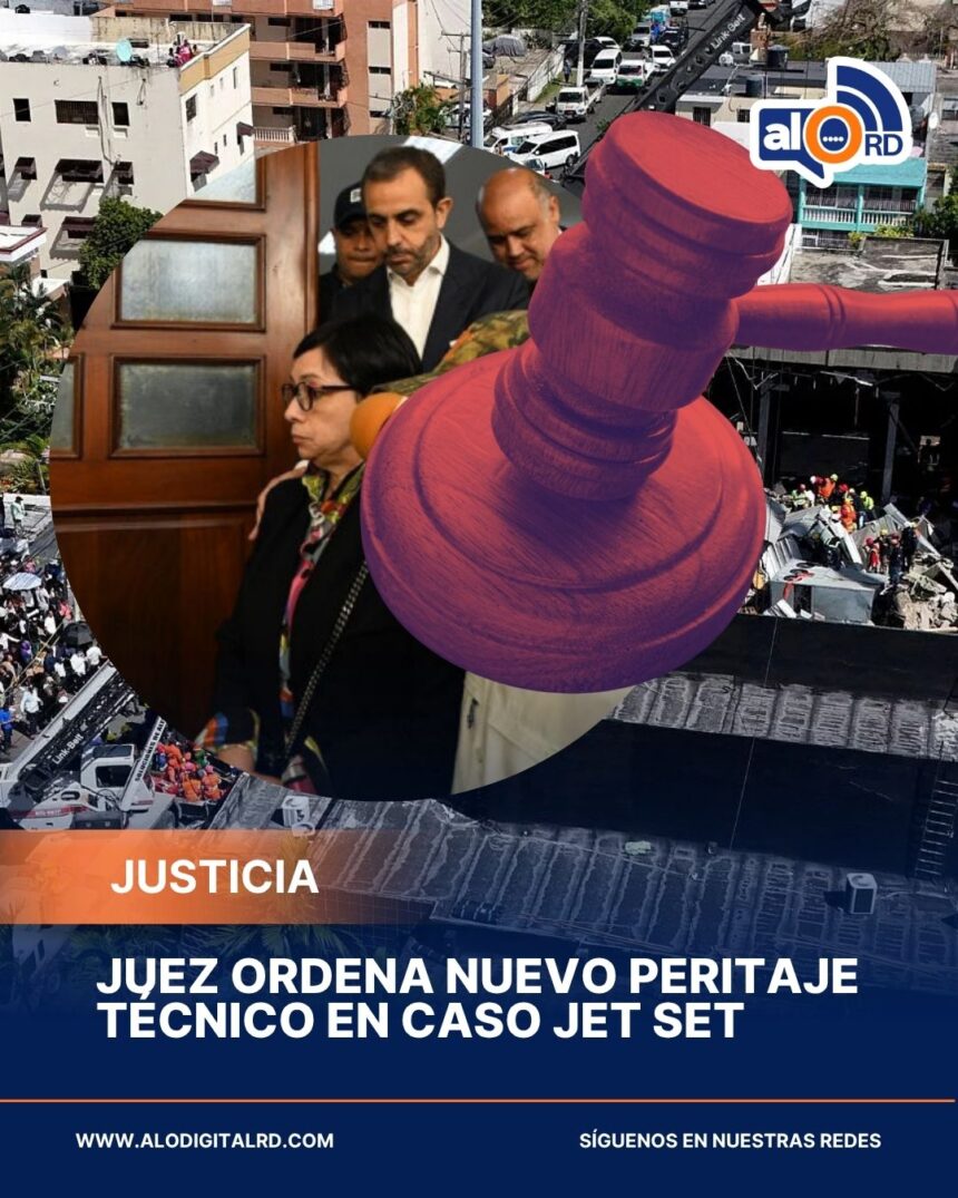 Juez ordena nuevo peritaje técnico en caso Jet Set El juez del Primer Juzgado de la Instrucción del Distrito Nacional ordenó la realización de un nuevo peritaje técnico en el caso de la discoteca Jet Set, tragedia que dejó 236 fallecidos y más de 80 heridos. La decisión fue adoptada mediante el auto núm. 057-2026 por el magistrado Raymundo Mejía, tras acoger parcialmente una solicitud presentada por la defensa de Antonio y Maribel Espaillat, quienes enfrentan un juicio preliminar. Los abogados argumentaron que hubo falta de respuesta oportuna por parte del Ministerio Público durante la etapa preparatoria, lo que motivó al tribunal a garantizar el derecho a la defensa y la igualdad procesal. El peritaje incluirá análisis del concreto, estudios de carbonatación, petrografía, pruebas químicas y de corrosión del acero, así como investigaciones geotécnicas para detectar posibles fallas en las fundaciones. Para estos trabajos fueron designados varios ingenieros especializados, con un plazo de 30 días hábiles para entregar resultados. Además, se ordenó la extracción completa de datos de un celular vinculado al caso bajo supervisión técnica. El tribunal declaró inadmisible la solicitud de extracción de videos de cámaras de seguridad, debido a que ya existe un informe técnico previo. Los costos del peritaje serán asumidos por la parte solicitante, conforme al Código Procesal Penal. Más información en alodigitalrd.com #JetSet #JusticiaRD #TribunalesRD #NoticiasRD #CasoJetSet #AloRD #AloDigitalRD #NoticiasRD