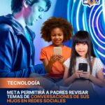 **Meta permitirá a padres revisar temas de conversaciones de sus hijos en redes sociales** La empresa Meta anunció nuevas herramientas de control parental que permitirán a los padres supervisar los temas de conversación de sus hijos en Facebook, Instagram y Messenger. A través de la función “Insights”, los adultos podrán consultar un resumen de los temas abordados por los adolescentes con la inteligencia artificial Meta AI durante la última semana, incluyendo categorías como educación, entretenimiento, salud y estilo de vida. Además, la compañía informó que trabaja en un sistema de alertas para detectar conversaciones sobre temas sensibles, como suicidio o autolesiones, con el objetivo de mejorar la protección de menores en sus plataformas. Estas medidas buscan ofrecer mayor transparencia y herramientas de supervisión para los padres ante el uso creciente de inteligencia artificial por parte de adolescentes. Más información en alodigitalrd.com. #Tecnología #Meta #RedesSociales #SeguridadDigital #Padres #AloRD #AloDigitalRD #NoticiasRD