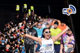 Una corredora completó una maratón tras cepillarse los dientes en plena carrera y lo recomienda como estrategia