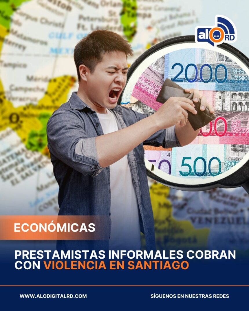 Prestamistas informales en Santiago operan con altos intereses y denuncias de violencia en cobros En Santiago de los Caballeros, negocios de préstamos informales que operan fuera de la regulación financiera han sido denunciados por aplicar métodos de cobro violentos, intimidación y amenazas contra sus clientes. Según testimonios recopilados, estos prestamistas captan a personas de distintos sectores económicos, desde trabajadores informales hasta pequeños comerciantes, ofreciéndoles dinero de forma rápida pero con condiciones de pago altamente abusivas, con intereses que pueden llegar hasta un 20% semanal. Las denuncias señalan que estos grupos utilizan datos personales de los deudores, se movilizan en motocicletas y recurren a amenazas o agresiones para garantizar el cobro, generando temor en las comunidades y dificultando las denuncias formales. Autoridades y juristas advierten que estas prácticas han derivado en conflictos graves e incluso muertes, mientras se cuestiona la falta de regulación efectiva y supervisión estatal sobre este tipo de actividades financieras informales. Más información en alodigitalrd.com. #Santiago #PrestamosInformales #Violencia #EconomiaInformal #JusticiaRD #AloRD #AloDigitalRD #NoticiasRD