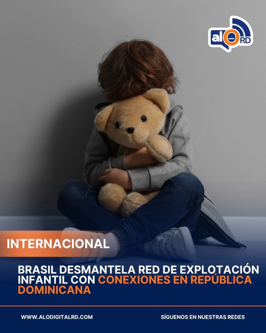 **Brasil desmantela red de explotación infantil con conexiones en República Dominicana** La Policía Federal de Brasil desmanteló una red de explotación infantil dedicada a la producción de pornografía infantil y con conexiones en 15 países, entre ellos República Dominicana. La operación incluyó allanamientos simultáneos, registros y confiscación de pruebas en países de América Latina y Europa como Argentina, Colombia, Costa Rica, España, Francia, México, Panamá, Puerto Rico, República Dominicana y Uruguay. En territorio brasileño se ejecutaron 16 órdenes de prisión preventiva y 159 órdenes de registro domiciliario, con la participación de 746 agentes policiales. ([SWI swissinfo.ch][1]) Después de Brasil, Argentina fue el país con más órdenes judiciales de registro con 68, seguido de Panamá y República Dominicana con siete cada uno. Las autoridades señalaron que una de las principales dificultades para combatir este delito es que, en algunos casos, los propios tutores retiran las denuncias contra los agresores a cambio de dinero. Organismos internacionales han advertido sobre la gravedad del problema, destacando que millones de personas son víctimas de trata cada año, siendo mujeres y niñas una gran parte de los casos más vulnerables. ([noticiassin.com][2]) Más información en alodigitalrd.com. #Brasil #ExplotacionInfantil #RepublicaDominicana #PoliciaFederal #SeguridadInternacional #ProteccionInfantil #AloRD #AloDigitalRD #NoticiasRD [1]: https://www.swissinfo.ch/spa/desmantelan-en-brasil-una-red-de-explotaci%C3%B3n-infantil-con-conexiones-en-r.-dominicana/91329941?utm_source=chatgpt.com "Desmantelan en Brasil una red de explotación infantil con conexiones en R. Dominicana - SWI swissinfo.ch" [2]: https://noticiassin.com/mundo/2026/04/28/brasil-desmantela-red-de-explotacion-infantil-en-15-paises-1987587/?utm_source=chatgpt.com "Desmantelan en Brasil una red de explotación infantil con conexiones en 15 países"
