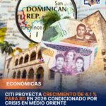**Citi proyecta crecimiento de 4.1 % para República Dominicana en 2026 condicionado por crisis en Medio Oriente** La firma financiera Citi proyectó que la economía de República Dominicana crecería un 4.1 % durante 2026, colocándola junto a Panamá como una de las economías de mayor expansión en América Latina. Sin embargo, este pronóstico dependerá de la evolución del conflicto entre Estados Unidos, Israel e Irán, así como del comportamiento de los precios del petróleo. La entidad advirtió que, si la guerra se prolonga y el crudo mantiene precios elevados, podrían generarse presiones económicas importantes, incluyendo un escenario de estanflación, caracterizado por alta inflación y bajo crecimiento económico. Citi estima que la inflación promedio en República Dominicana sería de 3.9 % este año, mientras que la inflación global subiría de 2.6 % a 3.3 %. Ernesto Revilla, jefe de Economía de Citi para América Latina, explicó que si el conflicto se resuelve en mayo, el petróleo podría bajar a unos 80 dólares por barril en los próximos meses y a 70 dólares en 2027. Pero si el conflicto se intensifica y el barril alcanza los 120 dólares, el crecimiento global podría caer aún más y la inflación aumentar hasta un 5 %. Aunque destacó la fortaleza macroeconómica dominicana, recordó que el país sigue siendo importador de energía, por lo que un alza prolongada del petróleo impactaría directamente su estabilidad económica. Más información en alodigitalrd.com. #EconomiaRD #Citi #Inflacion #Petroleo #RepublicaDominicana #CrecimientoEconomico #AloRD #AloDigitalRD #NoticiasRD