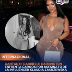 **Cantante Gabrielle Carrington enfrenta cargos por asesinato de la influencer Klaudia Zakrzewska** La cantante británica Gabrielle Carrington fue acusada formalmente de asesinato tras un incidente ocurrido a la salida de una discoteca en Londres, donde falleció la influencer Klaudia Zakrzewska. Según las autoridades, el hecho ocurrió luego de una pelea entre ambas, culminando cuando Carrington impactó su vehículo contra la víctima, situación que quedó registrada en video. El caso también dejó otras personas heridas, incluyendo un hombre de 58 años con lesiones graves y una mujer identificada como Latisha Armstrong con heridas leves. La acusada fue presentada ante el tribunal de Westminster el 21 de abril y permanecerá en prisión preventiva hasta su próxima audiencia programada para el 19 de mayo, mientras avanzan las investigaciones judiciales. Más información en alodigitalrd.com. #GabrielleCarrington #KlaudiaZakrzewska #Justicia #XFactor #Farándula #AloRD #AloDigitalRD #NoticiasRD