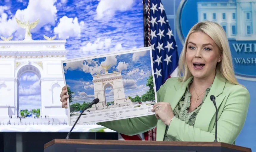 Casa Blanca presenta plan de Trump para construir un Arco del Triunfo en Washington por el 250 aniversario de EE.UU.