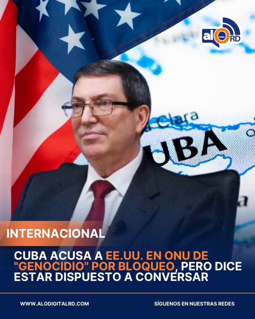 Cuba acusa a EE.UU. de “genocidio” ante la ONU