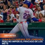 Juan Soto dispara dos jonrones, pero no impide el fracaso de los Mets