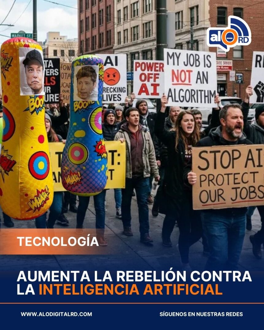 Aumenta la rebelión contra la inteligencia artificial