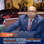 Diputados aprueban cambios a Ley de Estados de Excepción y envían proyecto al Senado