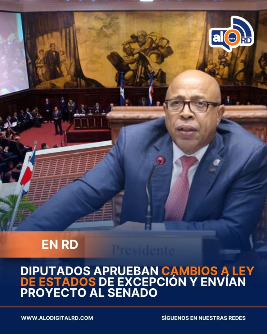 Diputados aprueban cambios a Ley de Estados de Excepción y envían proyecto al Senado