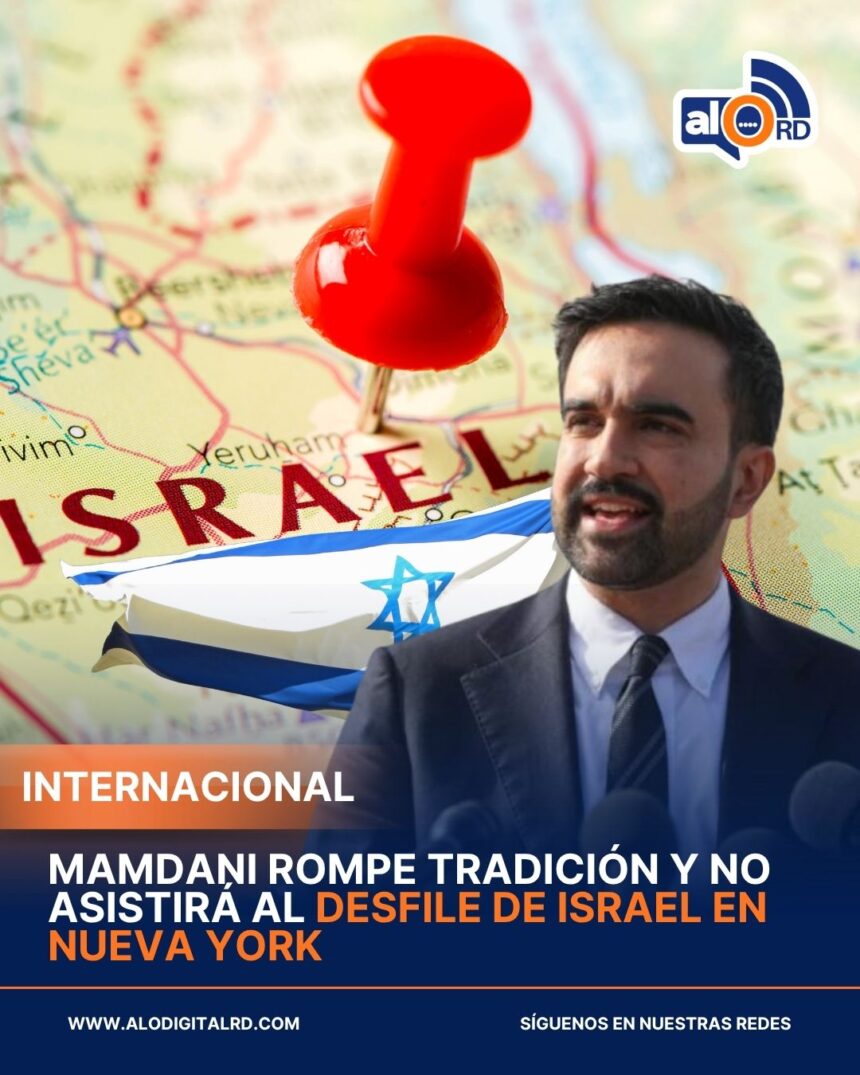 Mamdani rompe tradición y no asistirá al Desfile de Israel en Nueva York