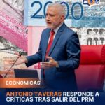 Antonio Taveras responde a críticas tras salir del PRM