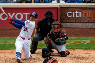 Juan Soto conecta su quinto jonrón con los Mets