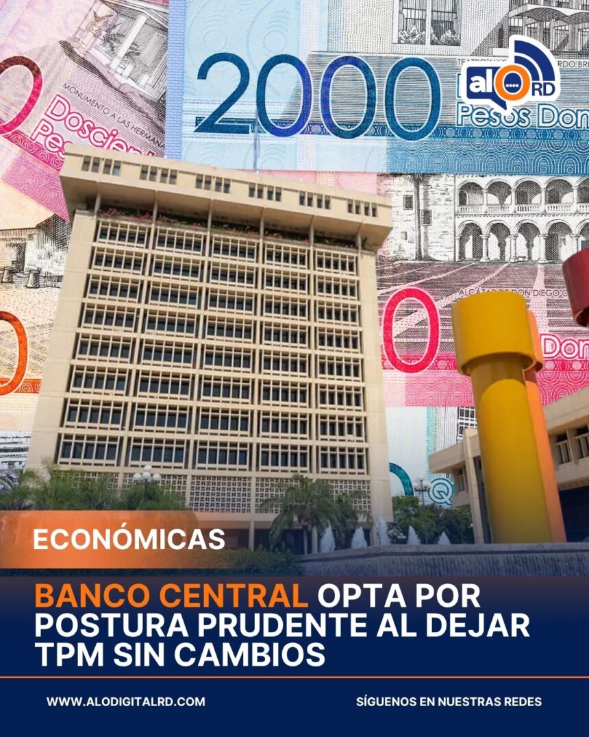 Banco Central opta por postura prudente al dejar TPM sin cambios