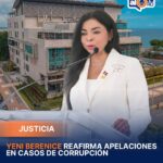 Yeni Berenice reafirma apelaciones en casos de corrupción